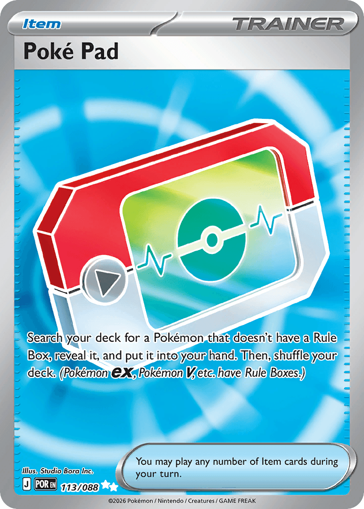 Poké Pad Perfect Order