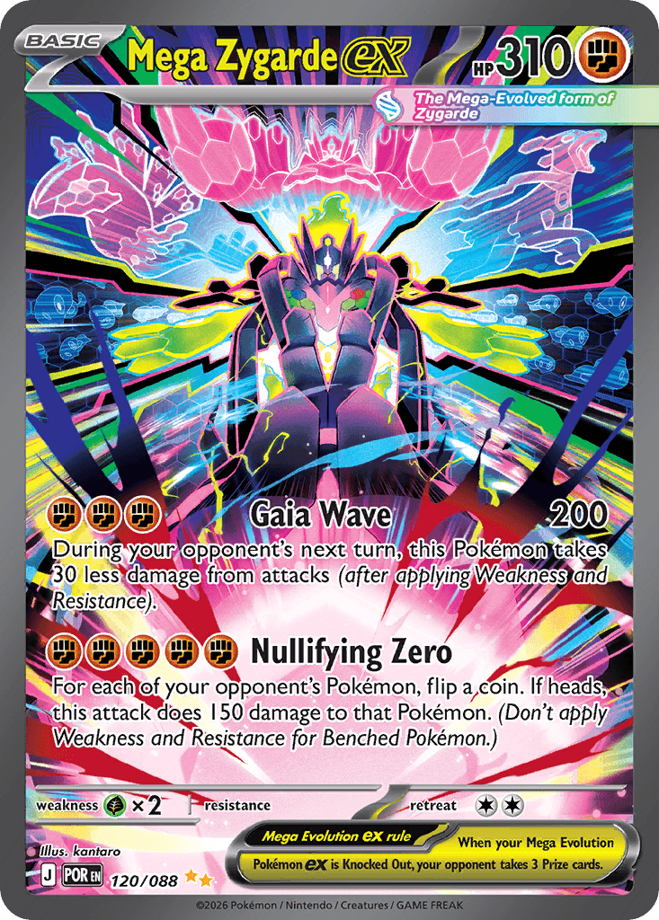Mega Zygarde ex Perfect Order