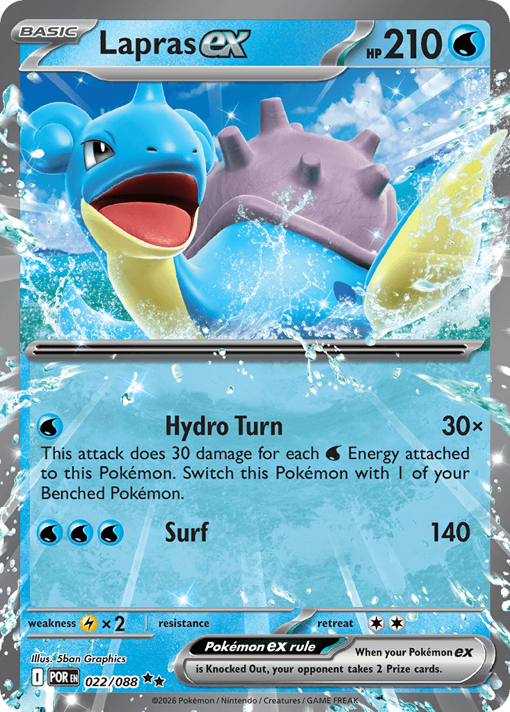 Lapras ex Perfect Order