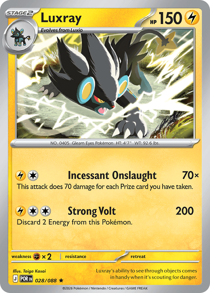 Luxray Perfect Order