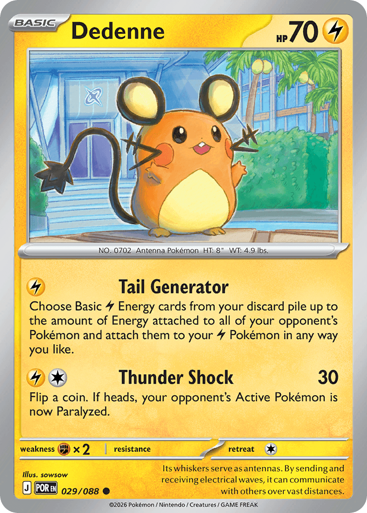 Dedenne Perfect Order