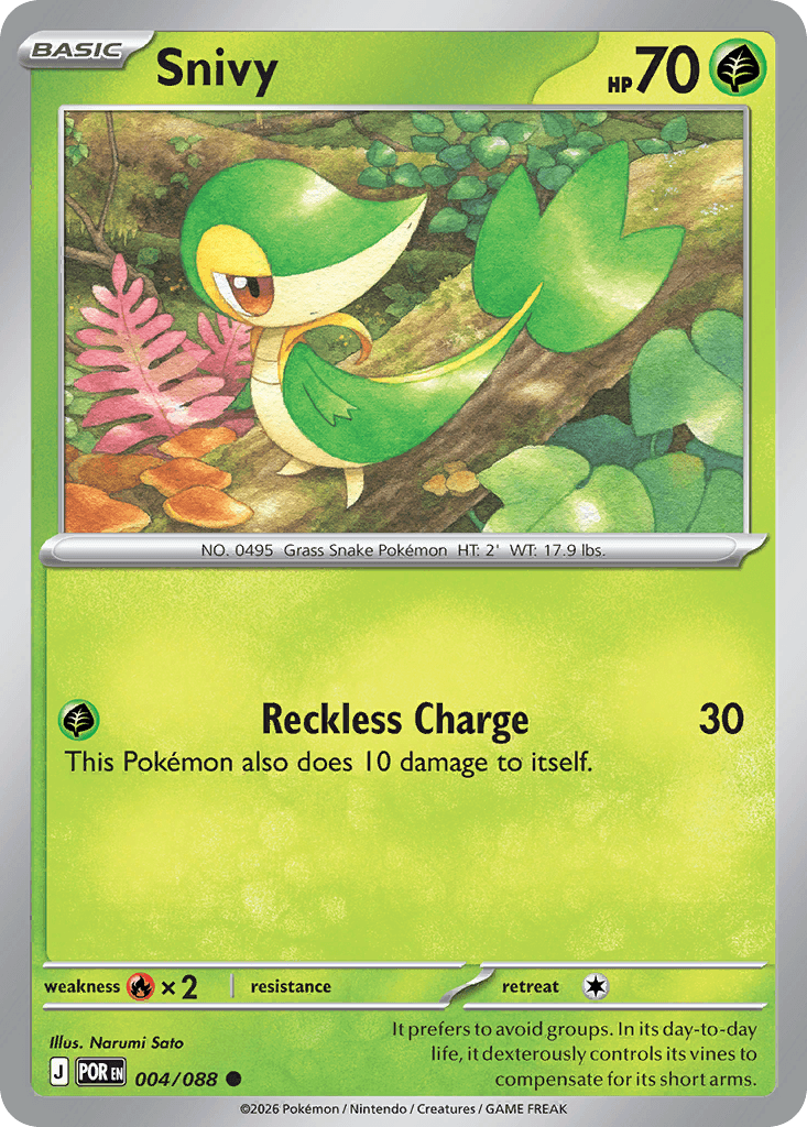 Snivy Perfect Order