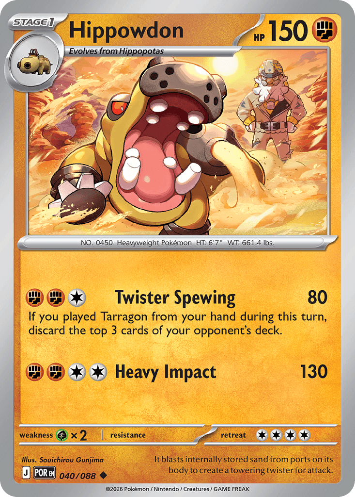 Hippowdon Perfect Order