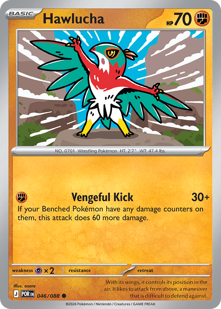 Hawlucha Perfect Order
