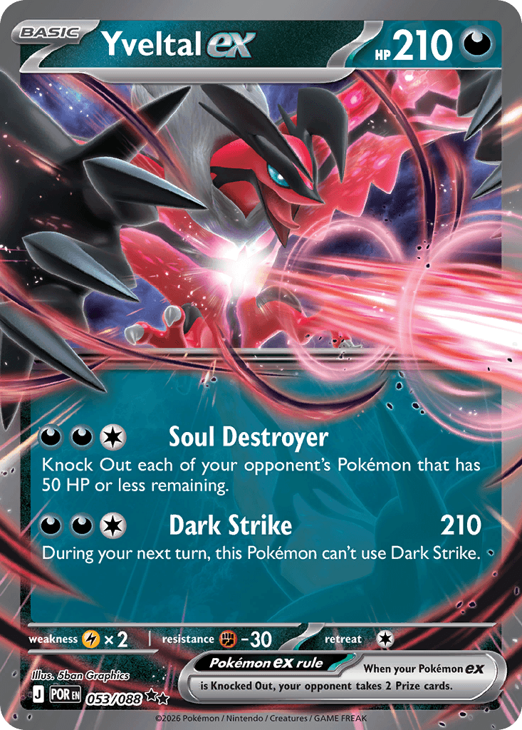 Yveltal ex Perfect Order