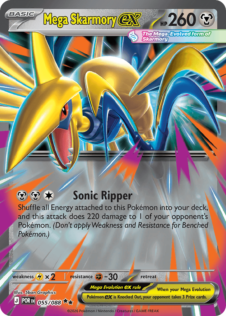 Mega Skarmory ex Perfect Order