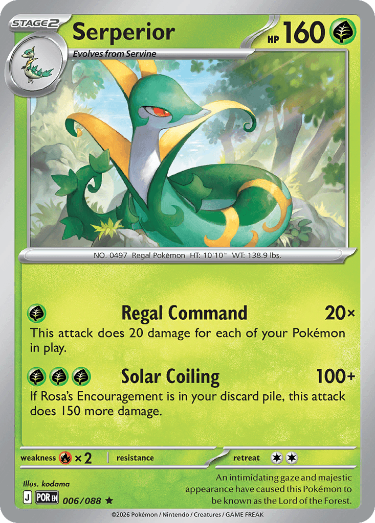 Serperior Perfect Order