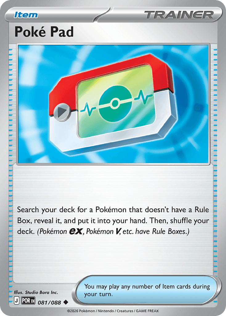 Poké Pad Perfect Order