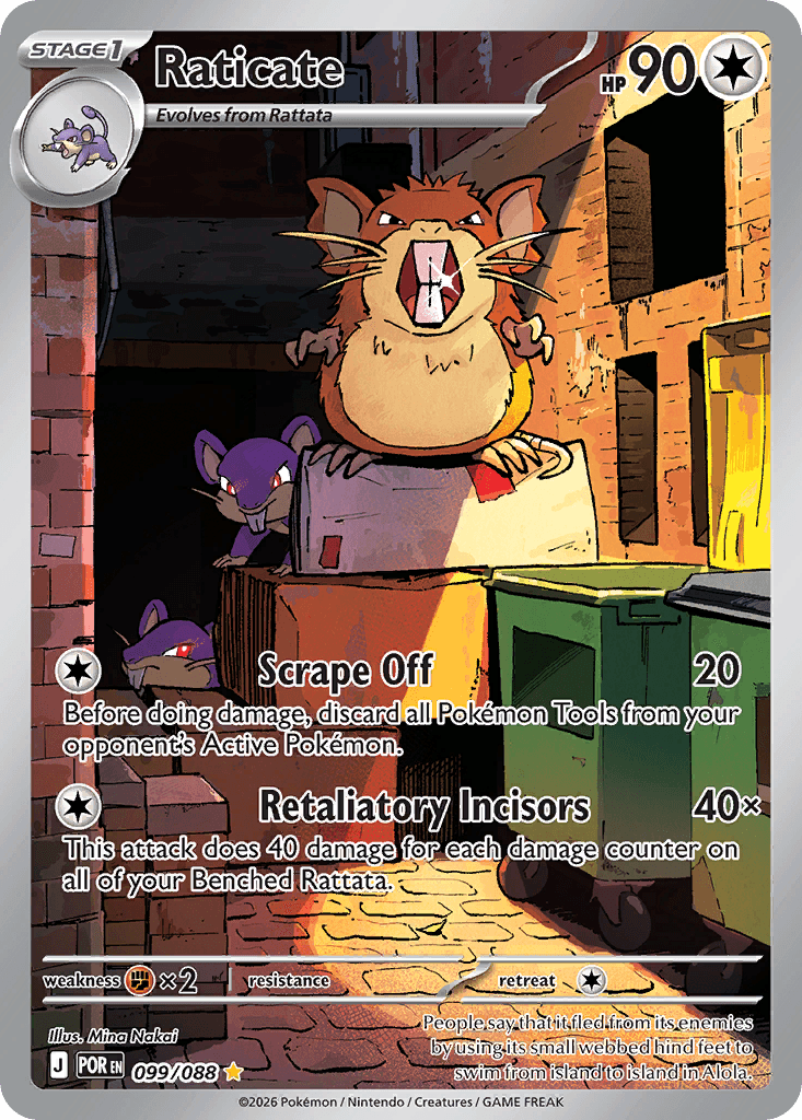 Raticate Perfect Order