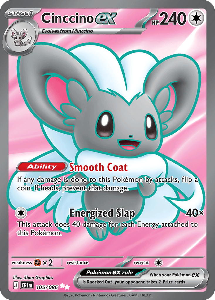 Cinccino ex Chaos Rising