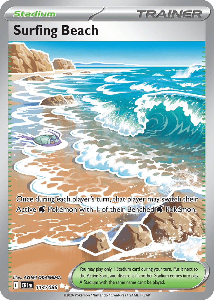 Surfing Beach Chaos Rising