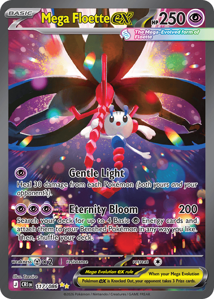 Mega Floette ex Chaos Rising