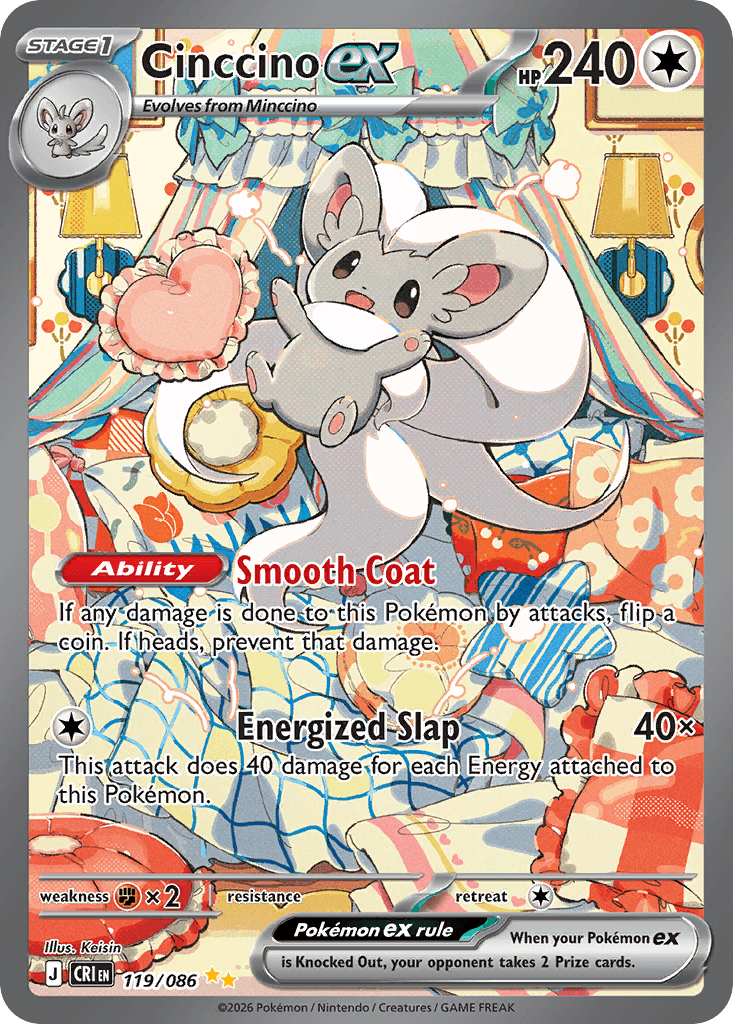 Cinccino ex Chaos Rising
