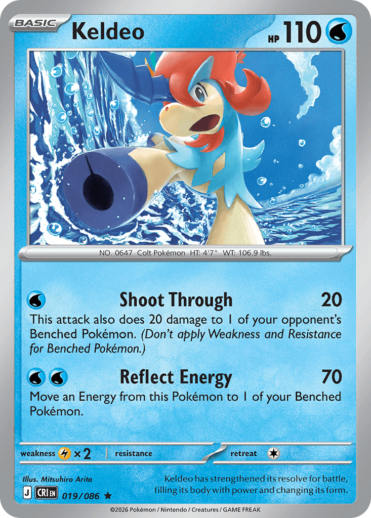 Keldeo Chaos Rising
