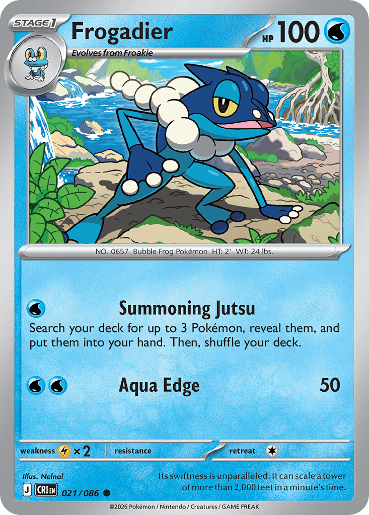 Frogadier Chaos Rising