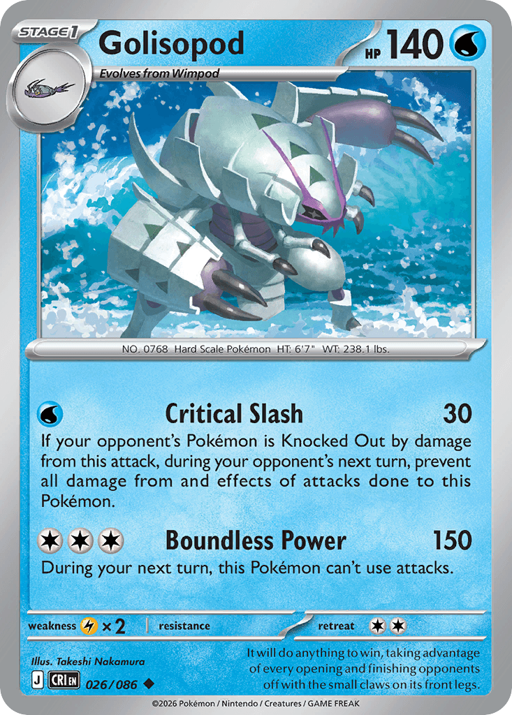 Golisopod Chaos Rising