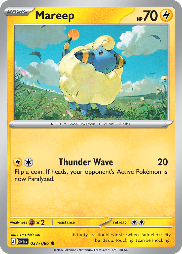 Mareep Chaos Rising