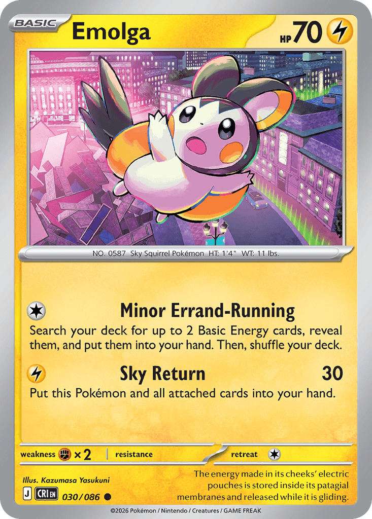 Emolga Chaos Rising