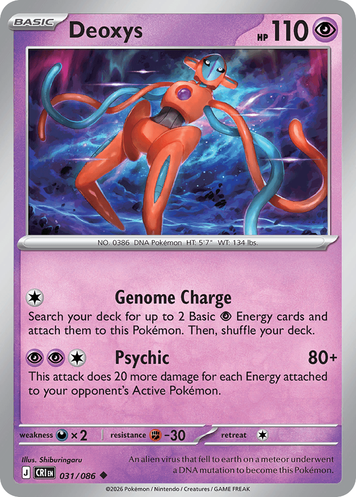Deoxys Chaos Rising