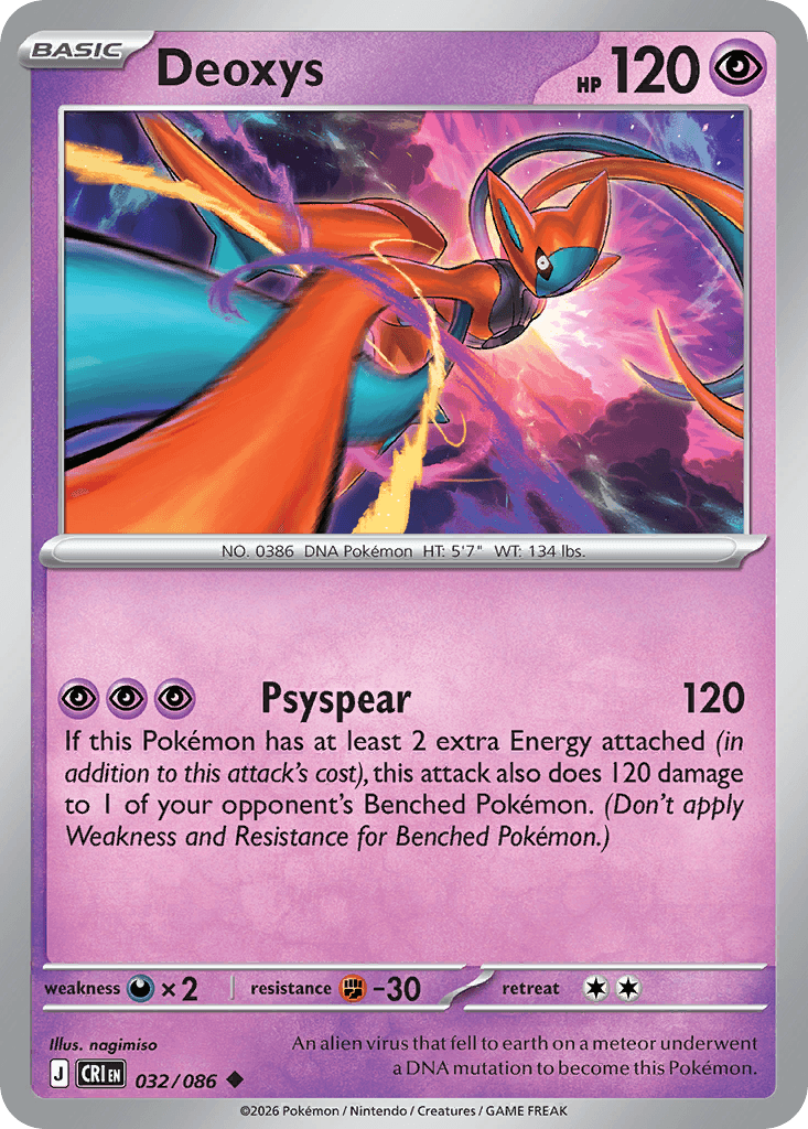 Deoxys Chaos Rising