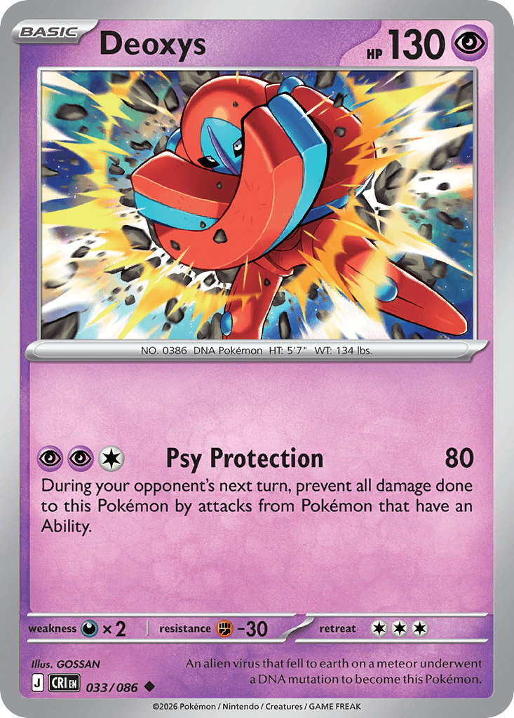Deoxys Chaos Rising