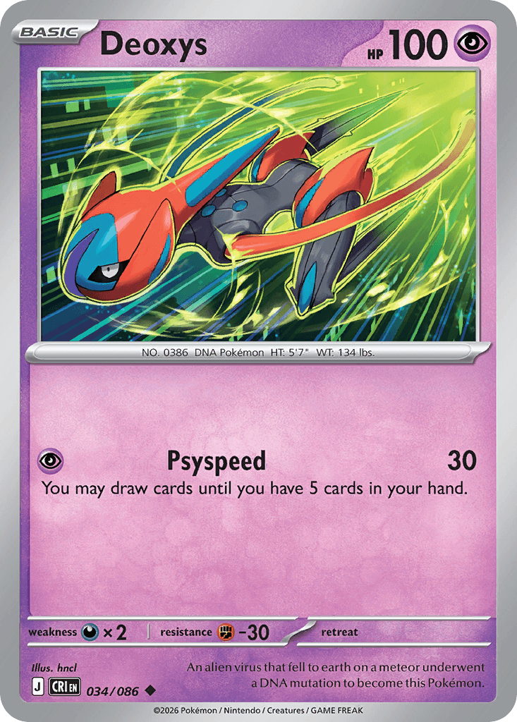 Deoxys Chaos Rising