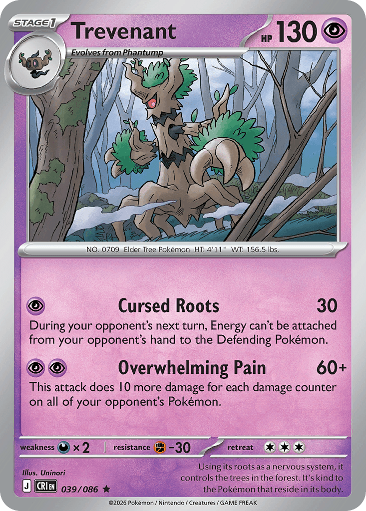 Trevenant Chaos Rising