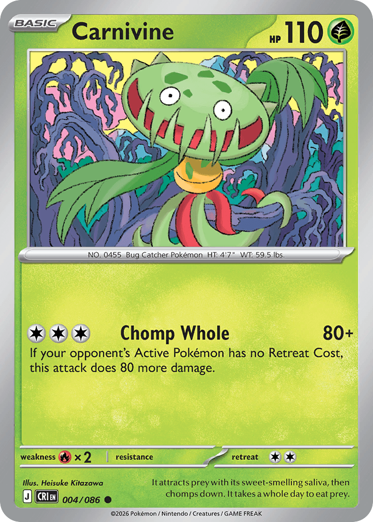 Carnivine Chaos Rising