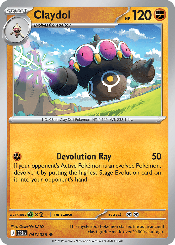 Claydol Chaos Rising