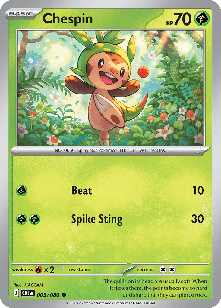 Chespin Chaos Rising