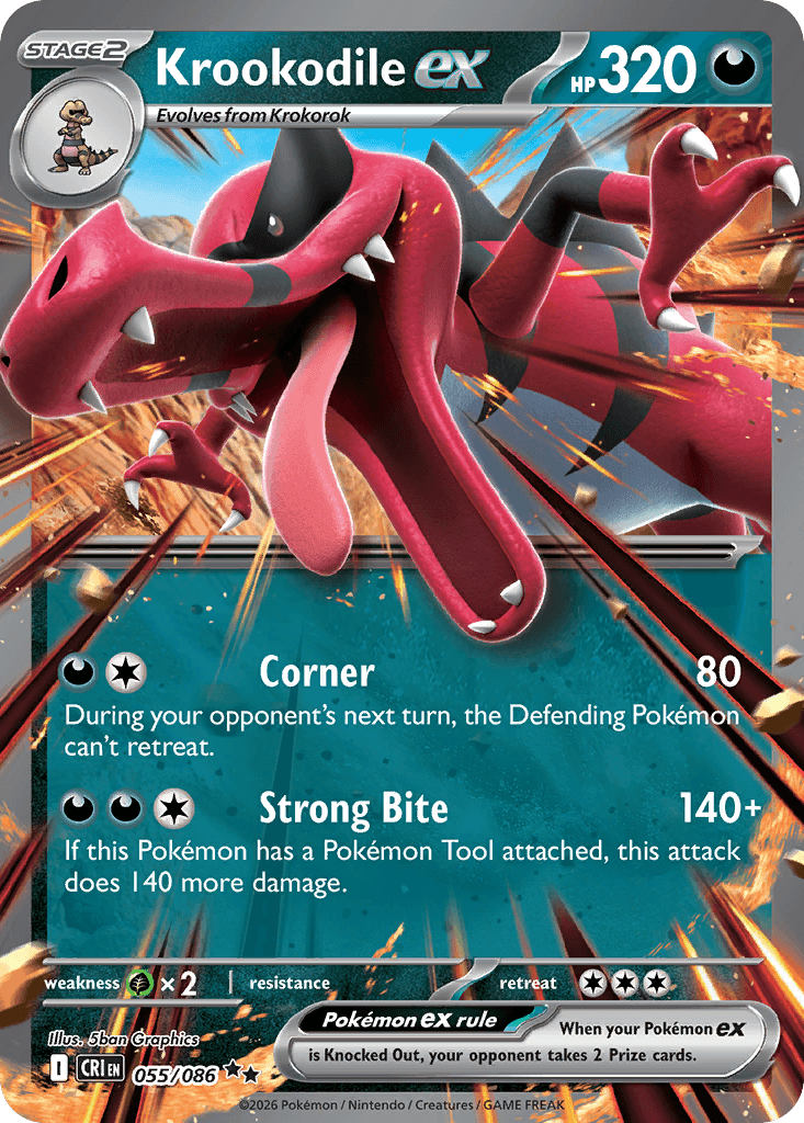 Krookodile ex Chaos Rising