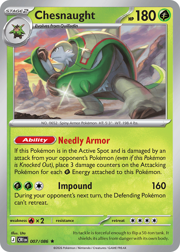 Chesnaught Chaos Rising