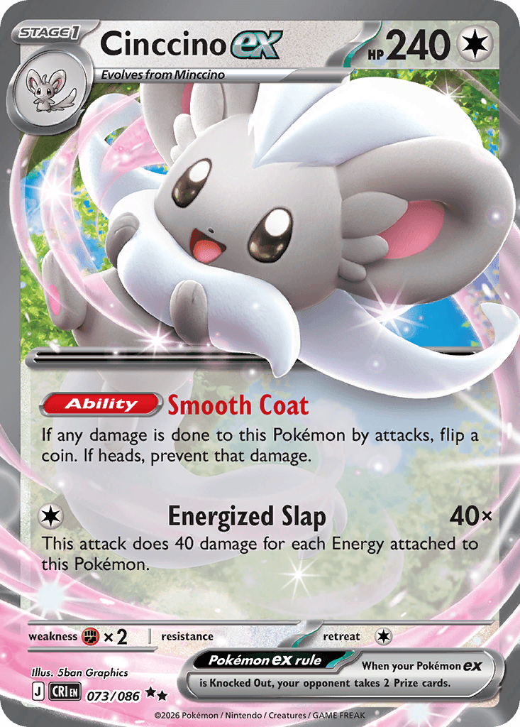 Cinccino ex Chaos Rising