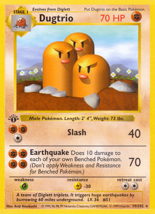 Dugtrio Base