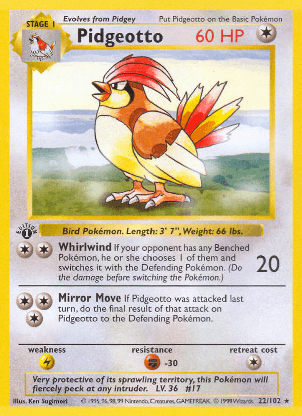 Pidgeotto Base