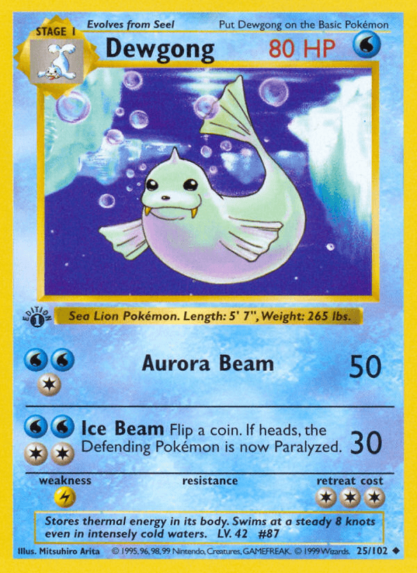 Dewgong Base
