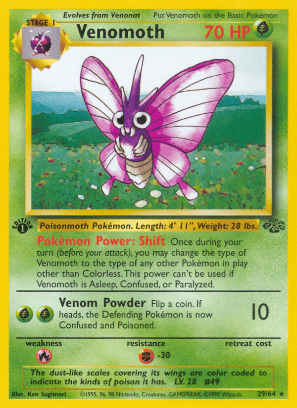 Venomoth Jungle