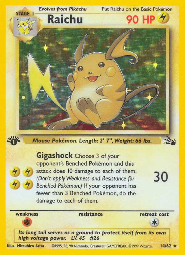 Raichu Fossil