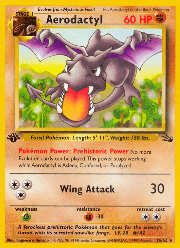 Aerodactyl Fossil