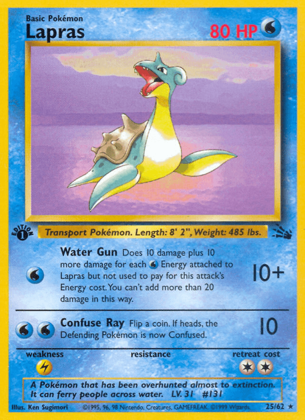 Lapras Fossil