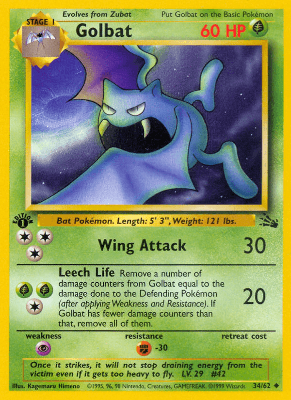 Golbat Fossil