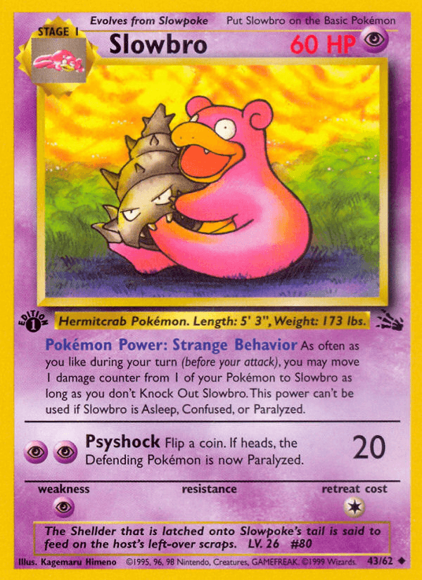 Slowbro Fossil