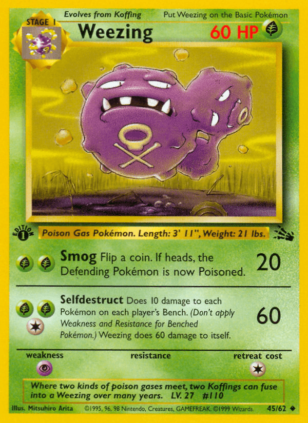 Weezing Fossil