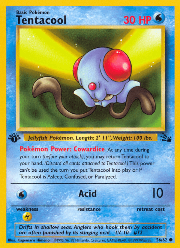 Tentacool Fossil