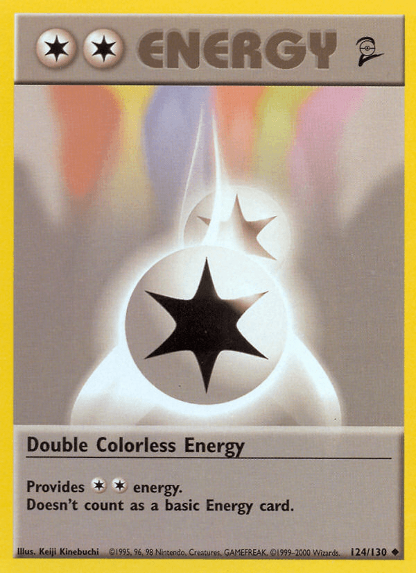 Double Colorless Energy Base Set 2