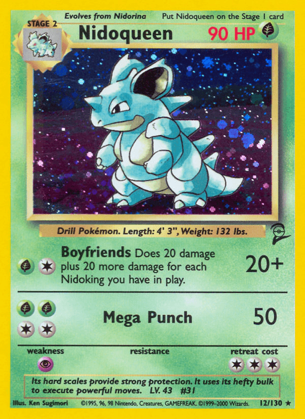 Nidoqueen Base Set 2