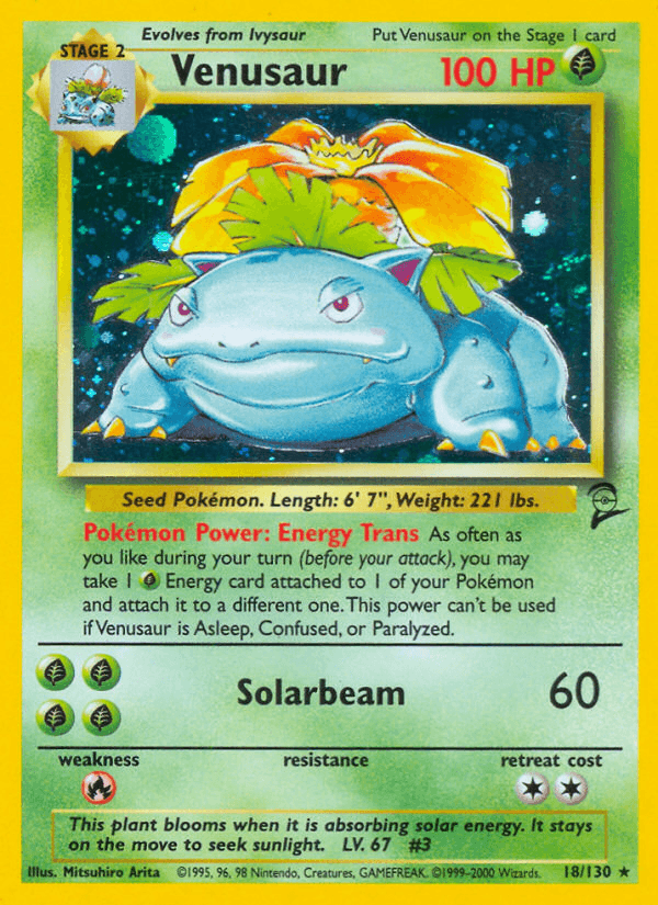 Venusaur Base Set 2