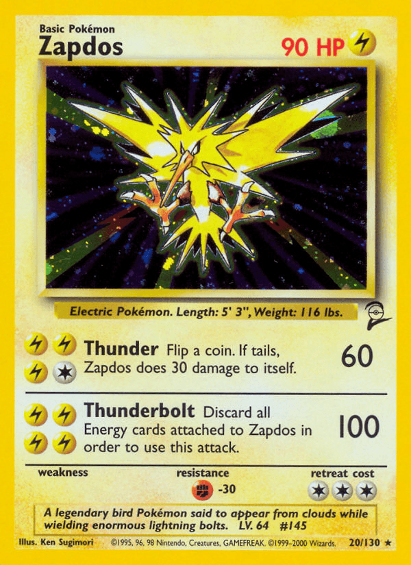 Zapdos Base Set 2