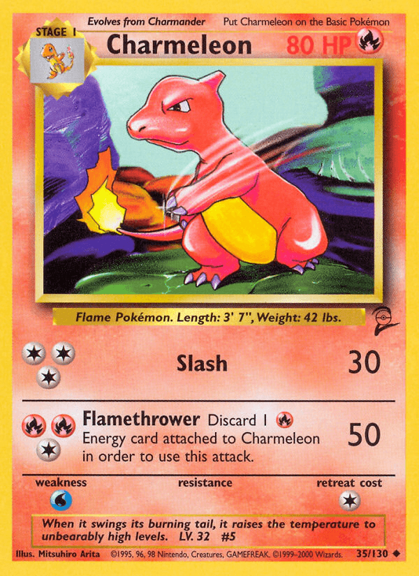 Charmeleon Base Set 2