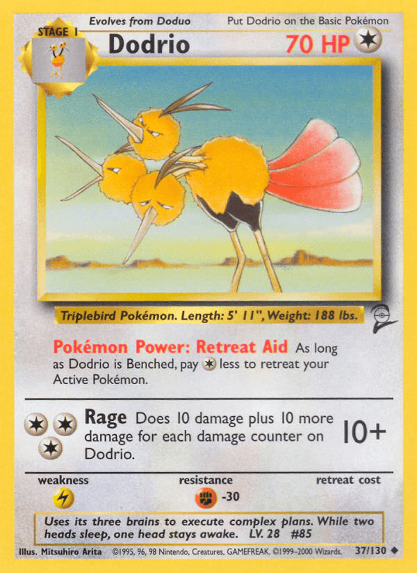 Dodrio Base Set 2